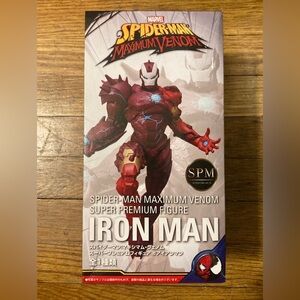 Spider-Man Maximum Super Premium Venom Iron Man H Figure